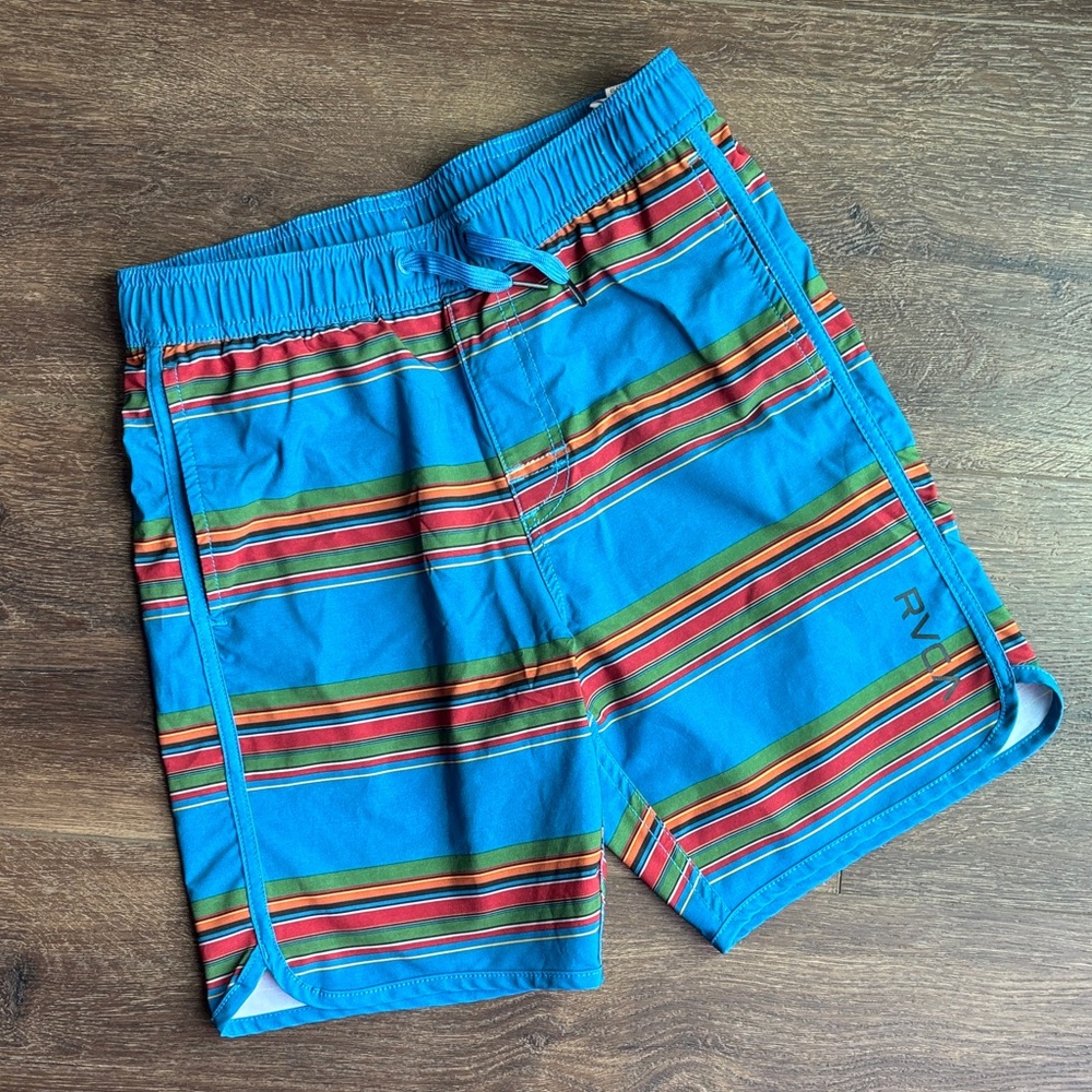 RVCA Multicolor Striped Boardshorts